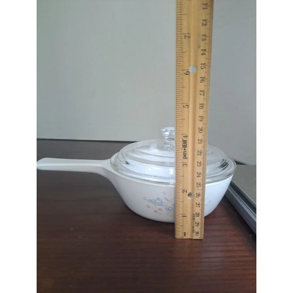 Vintage Corningware Country Cornflower 1/2 Quart Saucepan